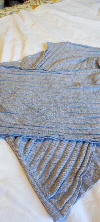 Maglione fine punto grigio incrociato Pepe Jeans Taglia S
