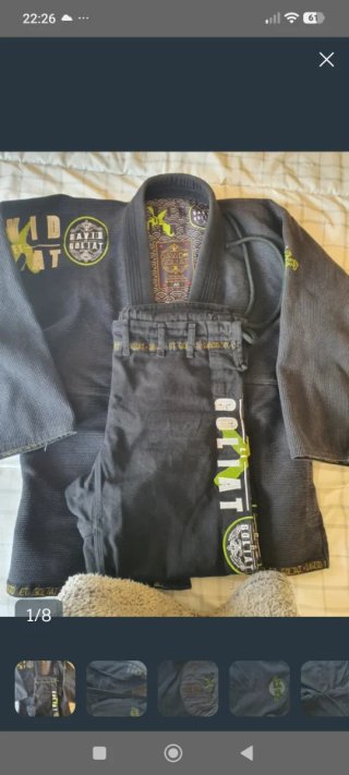 Kimono Jiu Jitsu David Goliath Talla A