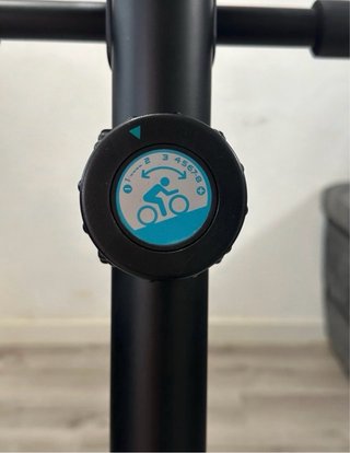 Bicicleta Estática Negra Domyos