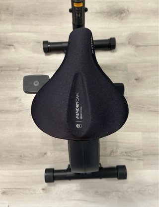 Bicicleta Estática Negra Domyos