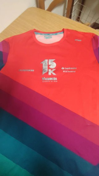 Camiseta deportiva multicolor 15K Valencia