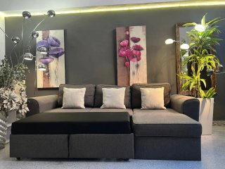 Sofá Cama Chaise Longue con Arcón