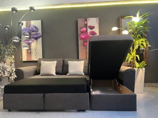 Sofá Cama Chaise Longue con Arcón