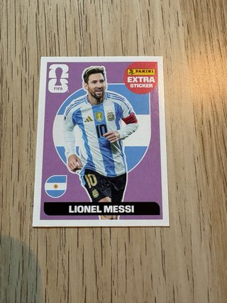 Cromos Messi Extra Sticker Panini Mundial 2026