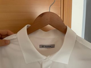 4 Camisas blanca hombre talla 46/48!