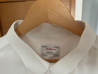 4 Camisas blanca hombre talla 46/48!