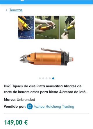 Tijeras Neumáticas Air Nipper