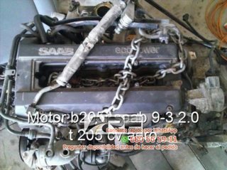 motor 2.0 turbo b205r Saab 9-3 gasolin Ref:8809109