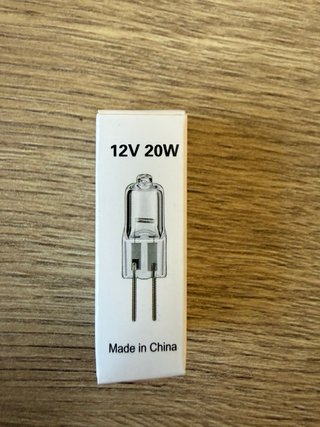 Pack 8 Bombillas Halógenas G4 12V 20W