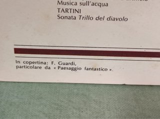 Disco LP Vivaldi Quattro Concerti