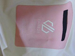 Chubasquero Dare 2B rosa y azul Talla XL