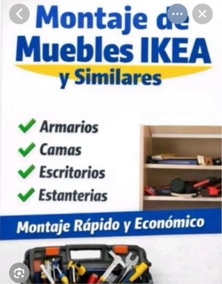 Montaje muebles Ikea y pequeñas reparaciones