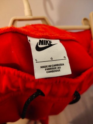 Pantalón de chándal Nike rojo