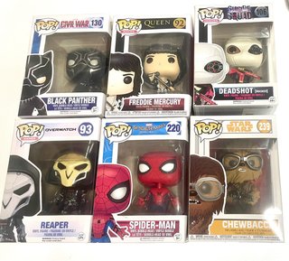 Funko Pop! Civil War Black Panther Mercury Spiderm