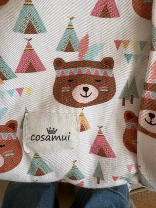 Saco para carrito de bebé con ositos