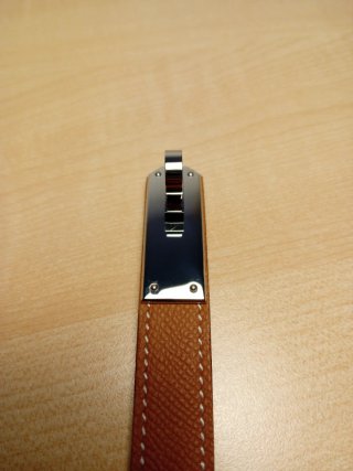 Cintura Hermès Kelly originale marrone