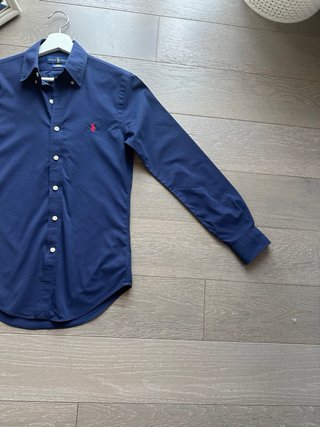 Camicia donna Polo Ralph Lauren blu