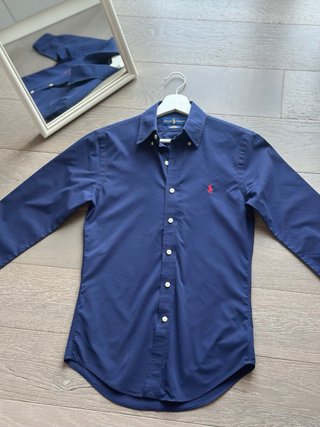 Camicia donna Polo Ralph Lauren blu