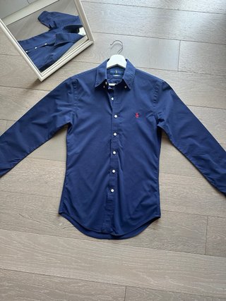 Camicia donna Polo Ralph Lauren blu