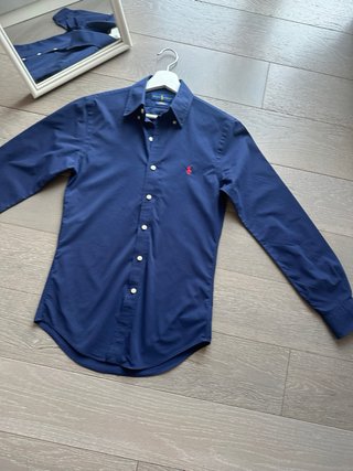 Camicia donna Polo Ralph Lauren blu