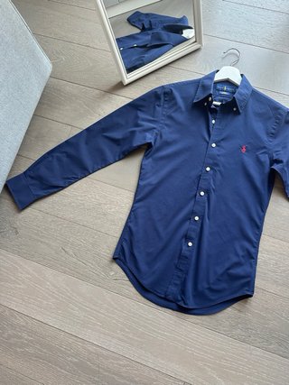 Camicia donna Polo Ralph Lauren blu