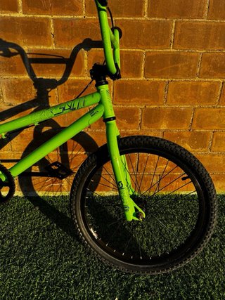 Bicicleta BMX Verde