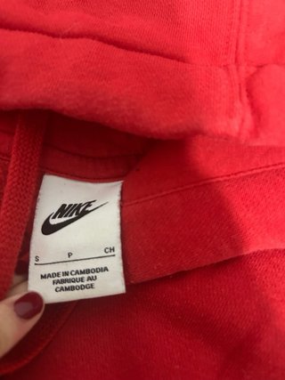 Sudadera Nike Roja