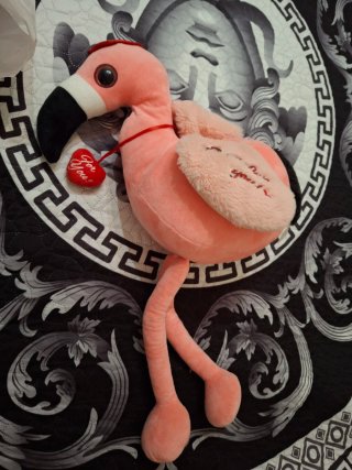 Peluche Topo e Fenicottero San Valentino