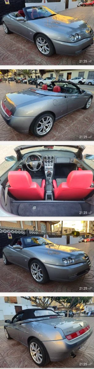 ✅️Alfa Spider 2004‼️78.000km nacional 2.0jts-165cv