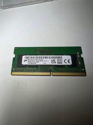 Memoria RAM Crucial 8GB DDR4 SODIMM