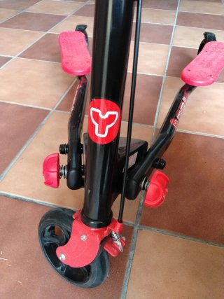 Fliker A3 Air Patinete 3 Ruedas Rojo