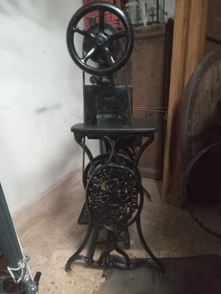 Máquina de coser de zapatero