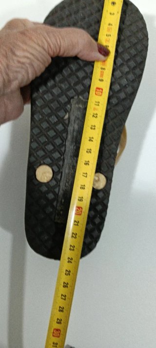 Chanclas Michael Kors Talla 37 Marrón/Dorado