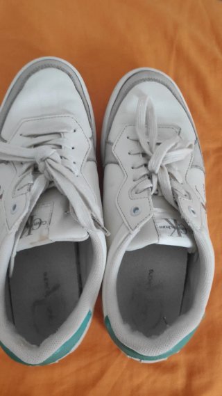 Zapatillas Calvin Klein Jeans Blancas y Verdes