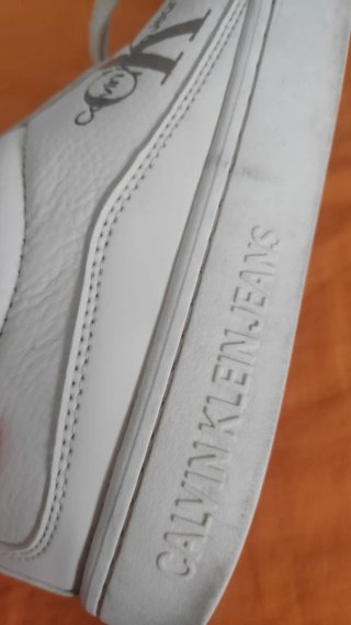 Zapatillas Calvin Klein Jeans Blancas y Verdes