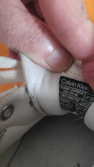 Zapatillas Calvin Klein Jeans Blancas y Verdes