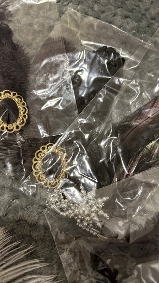 Accesorios Años 20: Plumas y Diadema