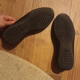 Mocasines de piel negros PITILLOS