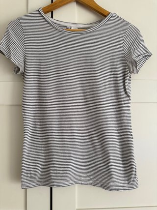 Camiseta H&M Rayas Talla S