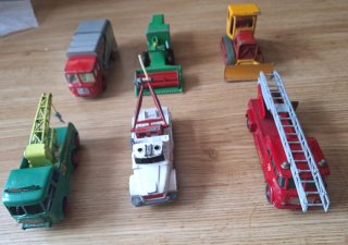 6 Vehículos Antiguos Matchbox