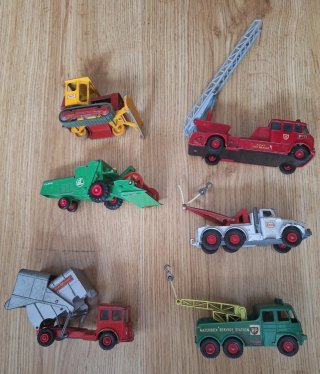 6 Vehículos Antiguos Matchbox