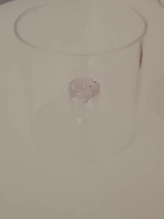 Caraffa in vetro borosilicato + 4 bicchieri