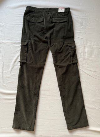 Pantalón de pana verde (T40)