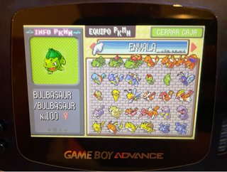 Pokémon Edición Rubí GBA (Pokedex Completa)