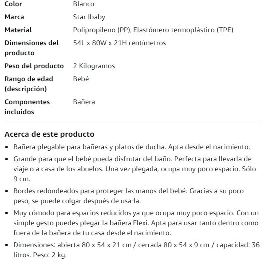 Vaschetta da Bagno Pieghevole Babify Shower per Bambini