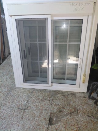 3 ventanas aluminio correderas.con mosquitera
