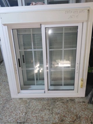 3 ventanas aluminio correderas.con mosquitera