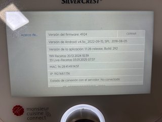 Monsieur Cuisine Connect SKMC 1100 A1 (Termomix)