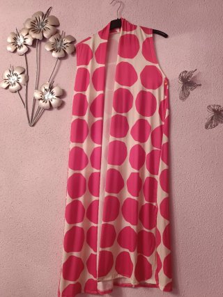 Conjunto pantalón y chaleco largo