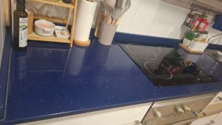 Encimera Cocina Azul Estelar Silestone